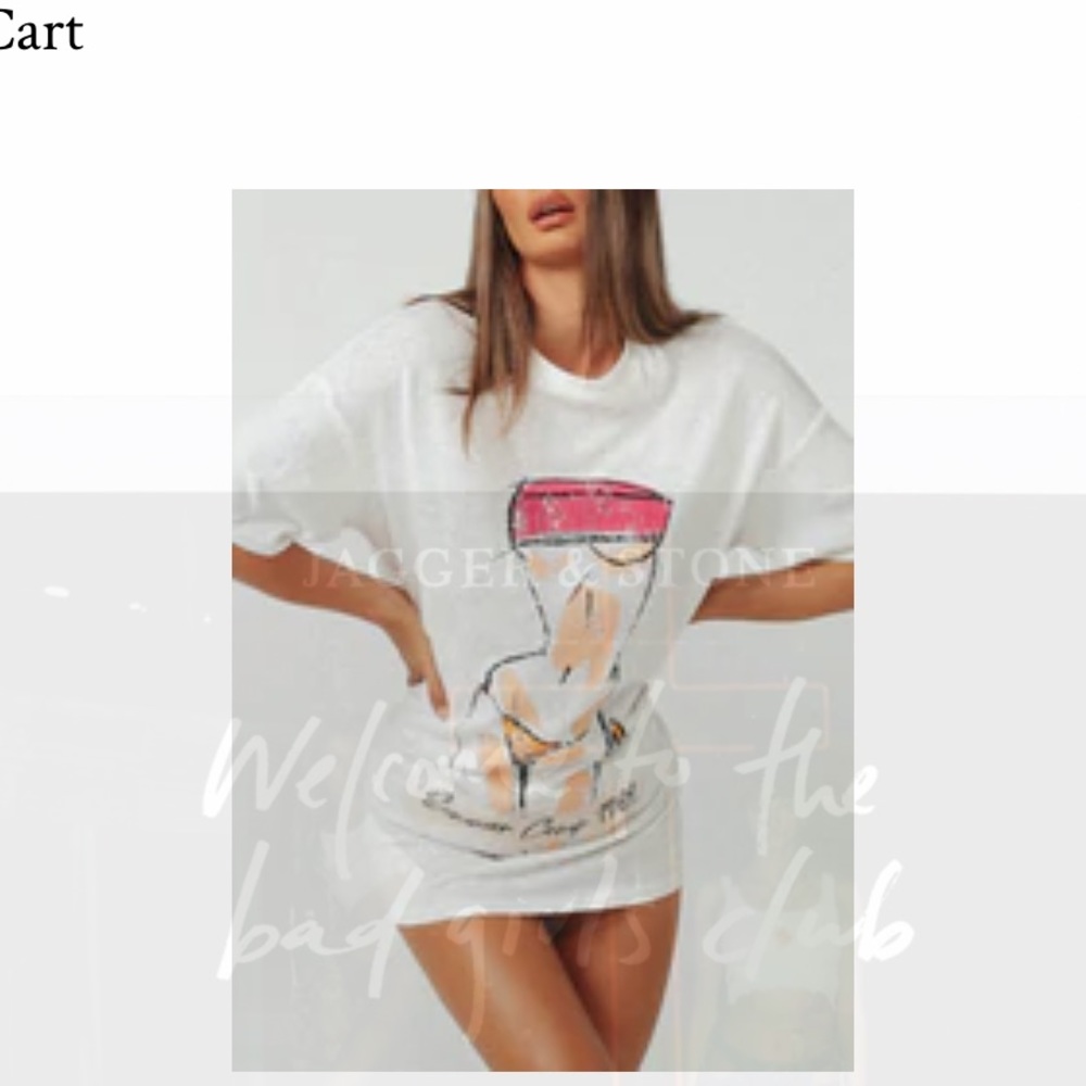 Jagger & stone The beach club tee dress
